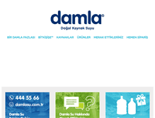 Tablet Screenshot of damlasu.com.tr